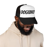 DOGEBROS Trendy Foam Trucker Hat | Stylish Embroidered Dogebros Cap, Summer Accessory, Streetwear Fashion, Gift for Him, Casual Headwear
