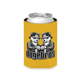 DOGEBROS Funny Can Cooler, Dog-Themed Party Favors, Perfect for BBQs, Tailgates, Gifts for Dog Lovers, Unique Drink Holder - YELLOW