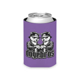 DOGEBROS Funny Can Cooler, Dog-Themed Party Favors, Perfect for BBQs, Tailgates, Gifts for Dog Lovers, Unique Drink Holder - LIGHT PURPLE