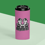 DOGEBROS Funny Can Cooler, Dog-Themed Party Favors, Perfect for BBQs, Tailgates, Gifts for Dog Lovers, Unique Drink Holder - LIGHT PINK