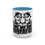 DOGEBROS Coffee Mug, Funny Dog Mug, Gift for Dog Lovers, Unique Cat Mug, Cool Pet Lover Cup, Black Handle Ceramic Mug