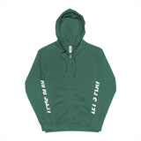 DOGEBROS "LET'S PLAY" Stylish Unisex Fleece Zip Up Hoodie - Cozy Casual Wear, Perfect for Everyday, Gifts, Trendy Layering, Great for Fall & Winter!