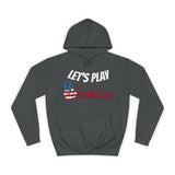DOGEBROS "LET'S PLAY" Unisex College Hoodie with Vintage Americana Design | Cozy Casual Wear for College Students, Gift for Easter, 4th of July, Proud [...]