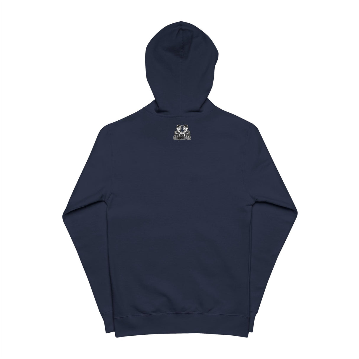 DOGEBROS "LET'S PLAY" Stylish Unisex Fleece Zip Up Hoodie - Cozy Casual Wear, Perfect for Everyday, Gifts, Trendy Layering, Great for Fall & Winter!
