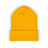 DOGEBROS Stylish Embroidered Beanie for Trendsetters, Cozy Winter Hat, Perfect Gift for DOGEBROS Fans, Unique Fashion Accessory, Unisex Headwear